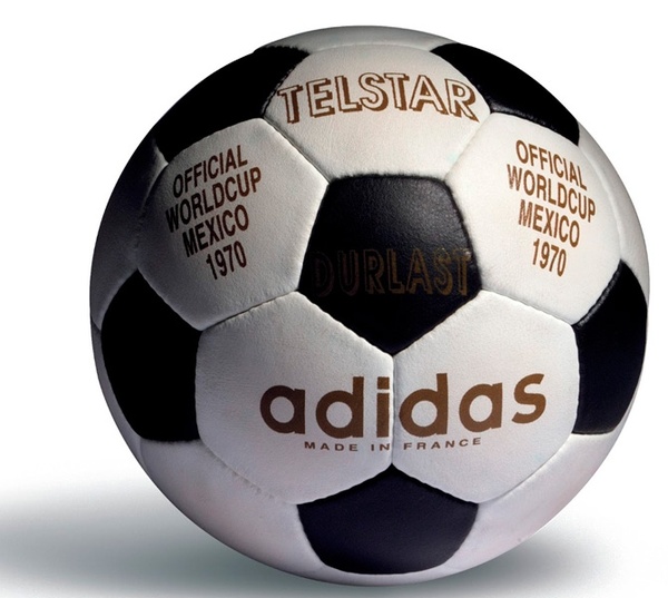 Telstar - Mexico (1970) FIFA 정식 월드컵 공인구 by 아디다스